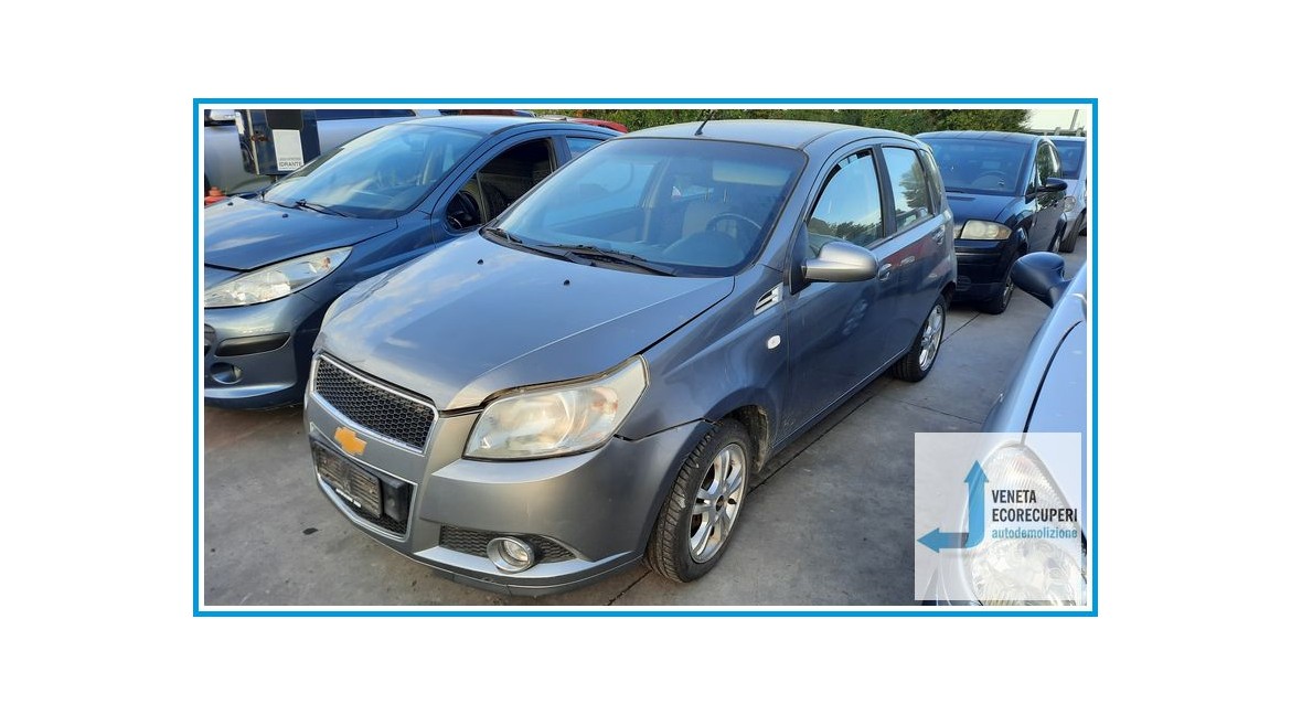 CHEVROLET (DAEWOO) AVEO T250 del 2009 parti usate e ricambi