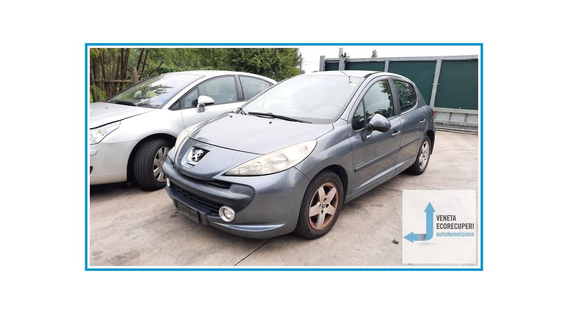 PEUGEOT 207  del 2009 parti usate e ricambi
