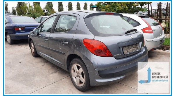 PEUGEOT 207  del 2009 parti usate e ricambi
