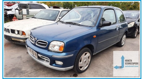 NISSAN MICRA K11E del 2001 parti usate e ricambi