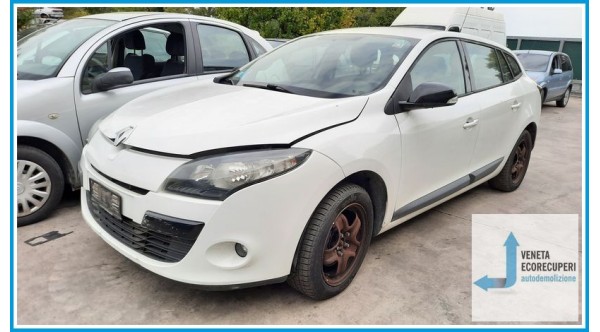 RENAULT MEGANE 3a Serie  del 2012 parti usate e ricambi