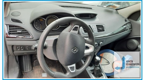 RENAULT MEGANE 3a Serie  del 2012 parti usate e ricambi