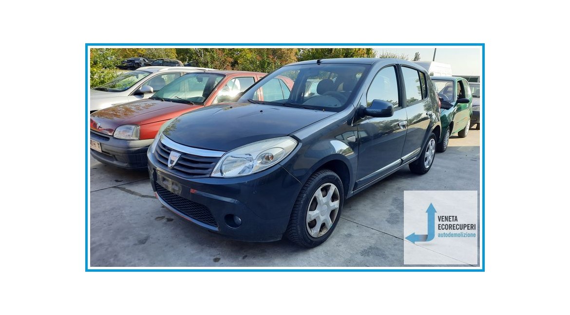 DACIA SANDERO  del 2009 parti usate e ricambi