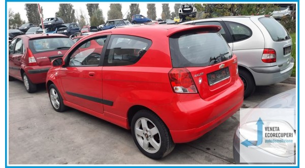 CHEVROLET (DAEWOO) KALOS T200 del 2007 parti usate e ricambi