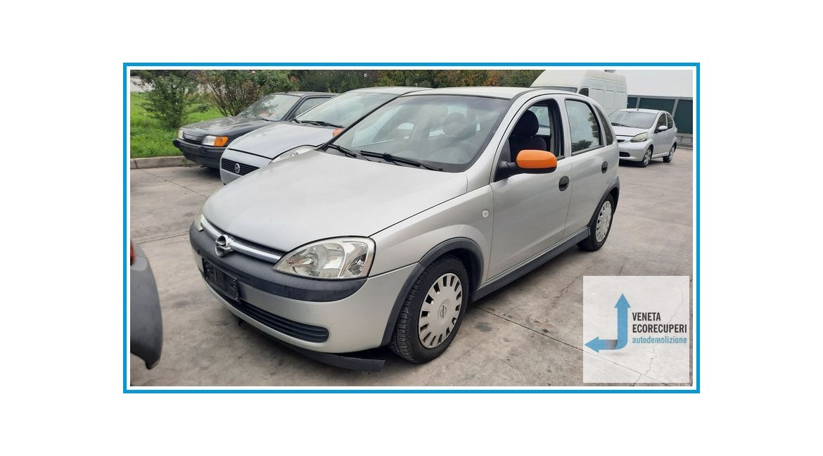 OPEL CORSA X01 del 2002 parti usate e ricambi
