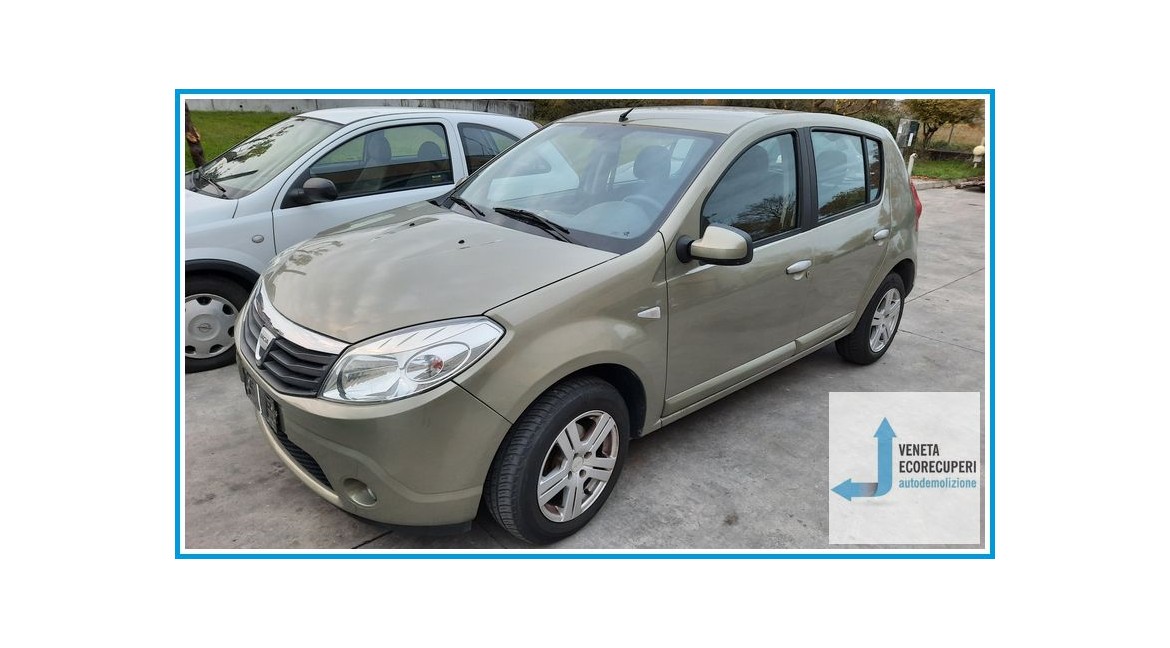 DACIA SANDERO  del 2009 parti usate e ricambi
