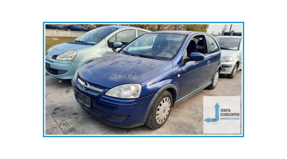 OPEL CORSA X01 del 2003 parti usate e ricambi