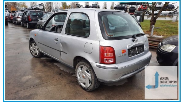 NISSAN MICRA K11E del 2001 parti usate e ricambi