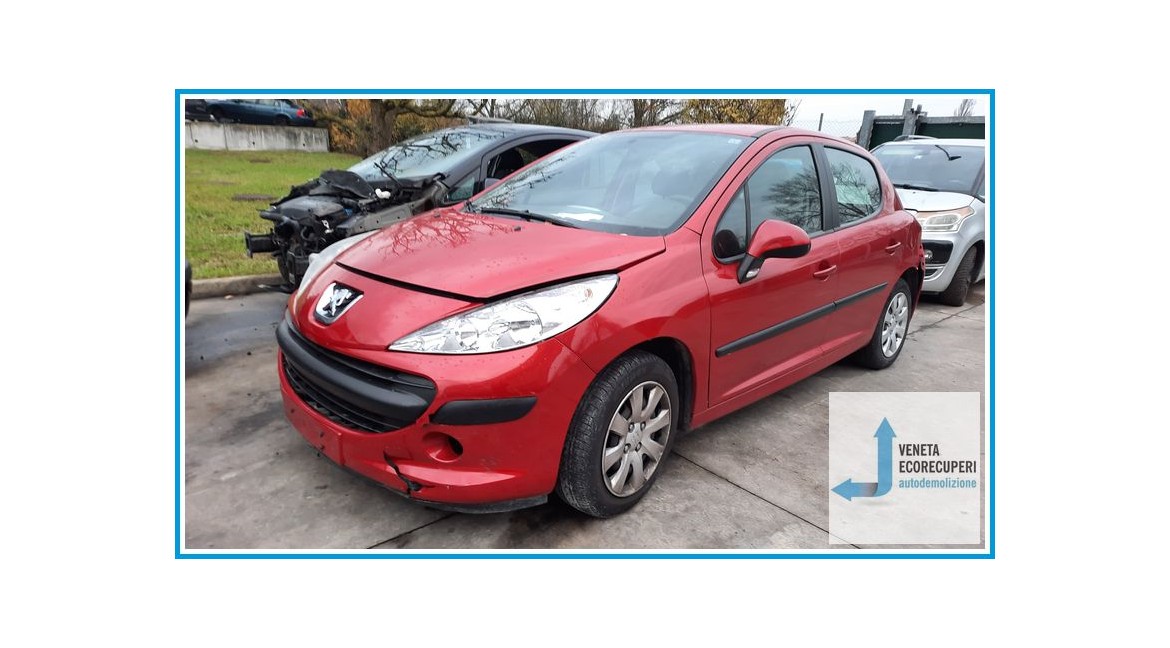 PEUGEOT 207  del 2007 parti usate e ricambi