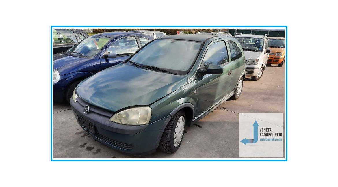 OPEL CORSA X01 del 2003 parti usate e ricambi