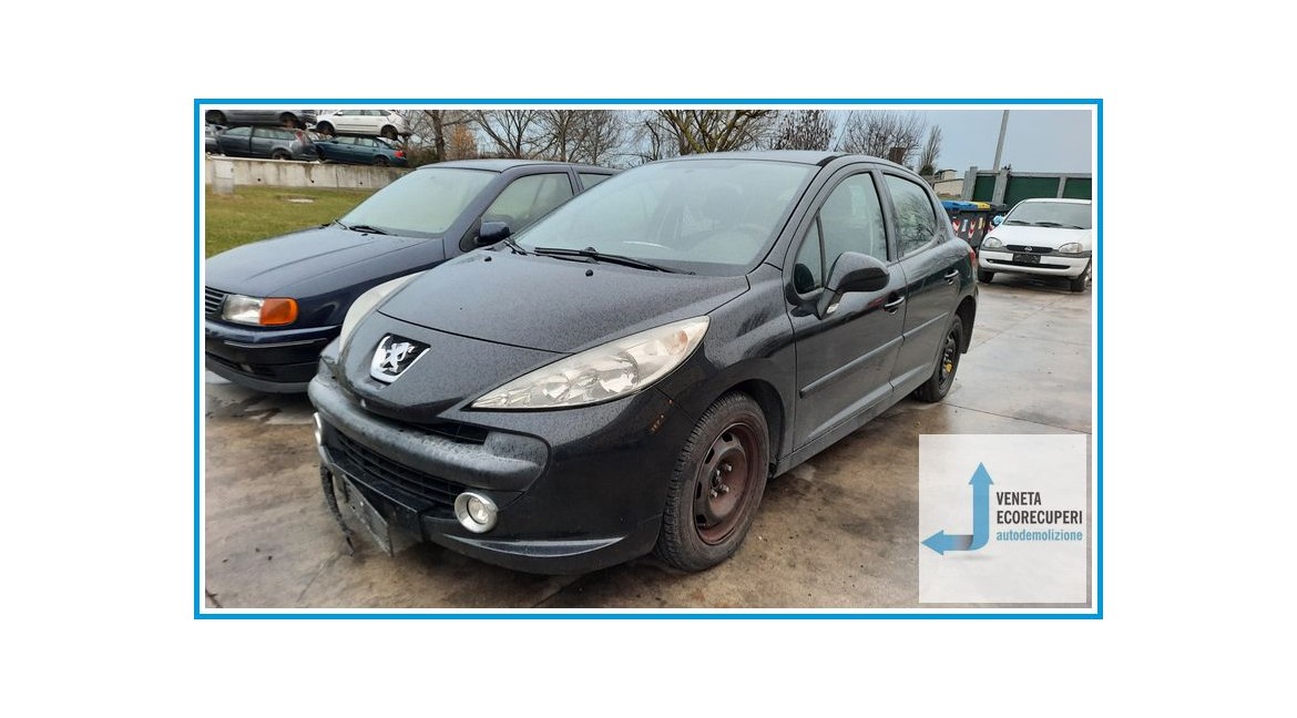 PEUGEOT 207  del 2009 parti usate e ricambi