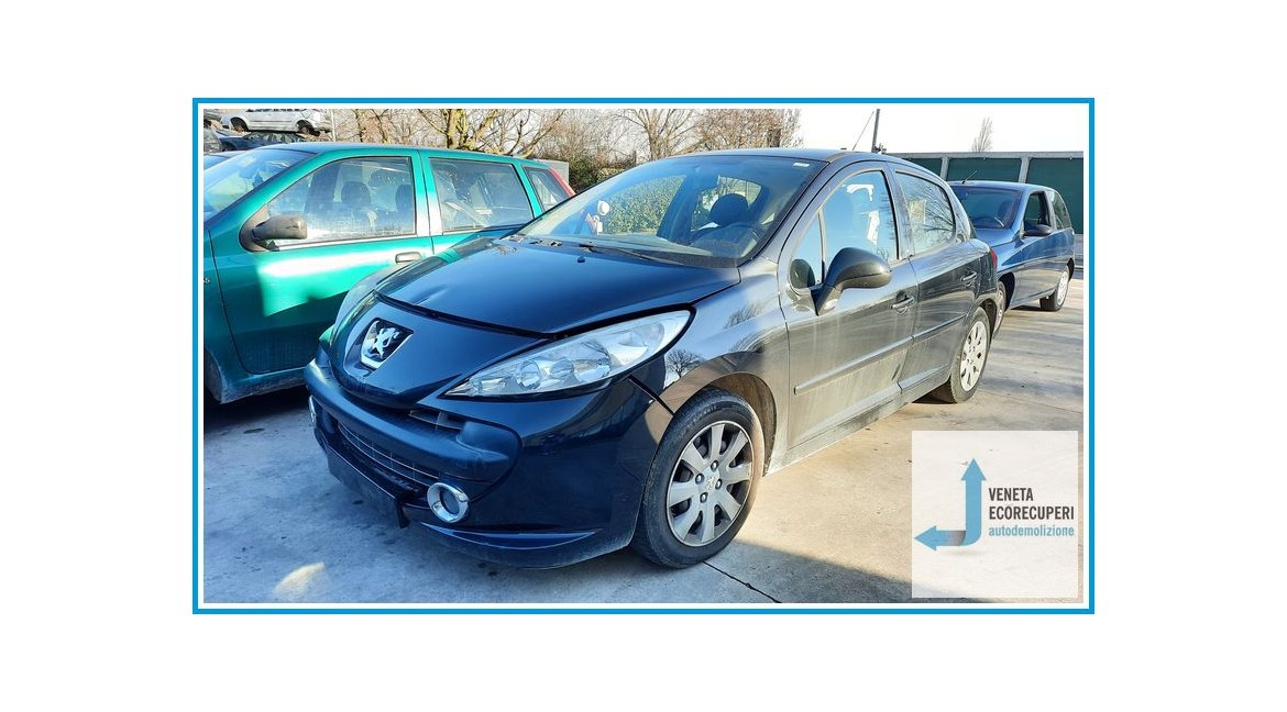 PEUGEOT 207  del 2008 parti usate e ricambi