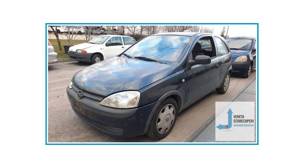 OPEL CORSA X01 del 2001 parti usate e ricambi