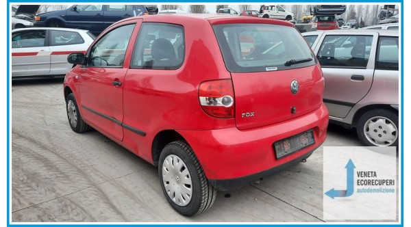 VOLKSWAGEN FOX 5Z del 2005 parti usate e ricambi