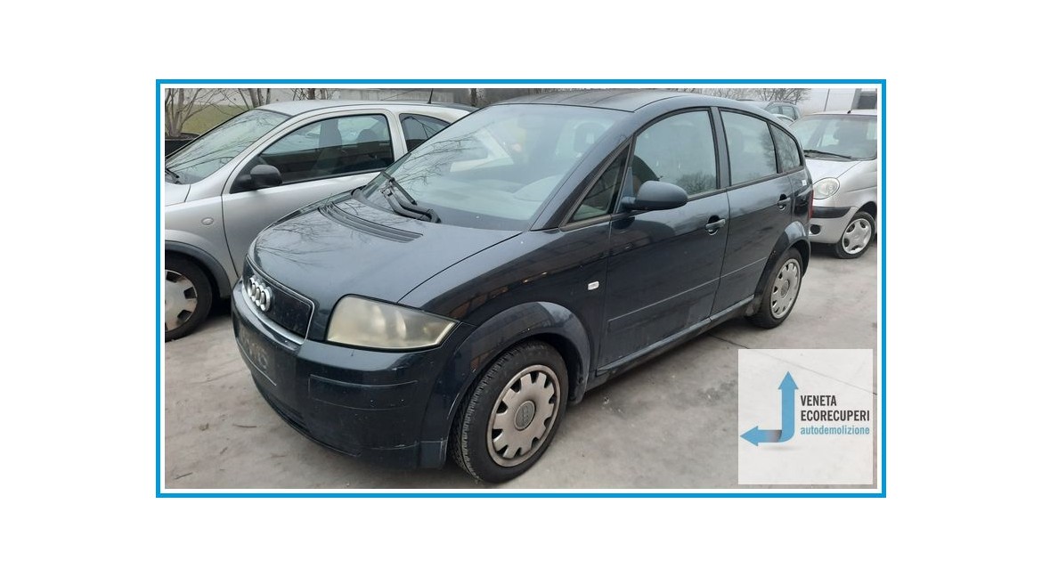 AUDI A2 8Z del 2003 parti usate e ricambi