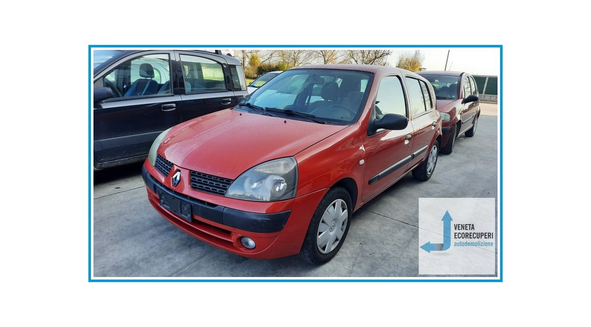 RENAULT CLIO 2a Serie  del 2005 parti usate e ricambi - Tipo Motore D7FG7