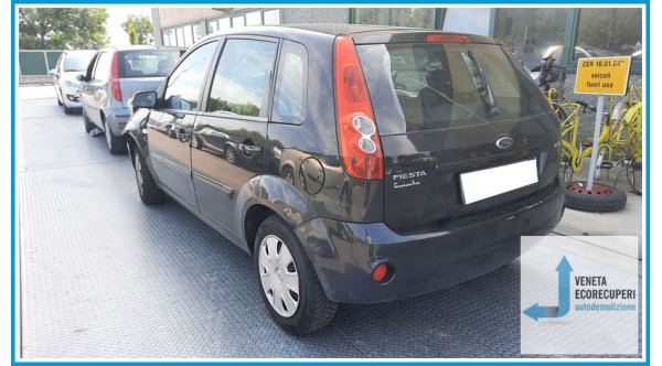 FORD FIESTA CBK del 2007 parti usate e ricambi - Tipo Motore F6JB