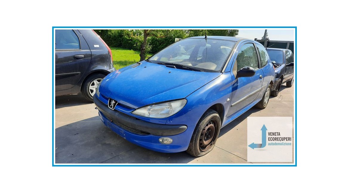 PEUGEOT 206  del 2002 parti usate e ricambi