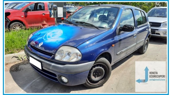 RENAULT CLIO 2a Serie  del 2000 parti usate e ricambi - Tipo Motore D7FD7