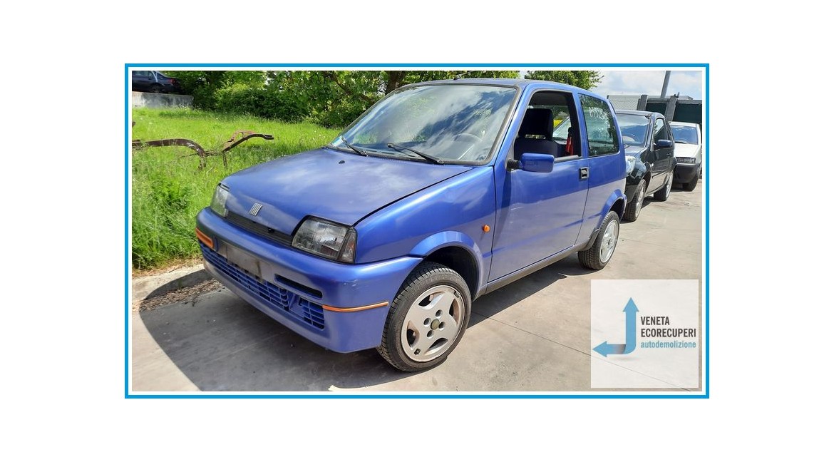 FIAT CINQUECENTO NM del 1997 parti usate e ricambi - Tipo Motore 176B2000