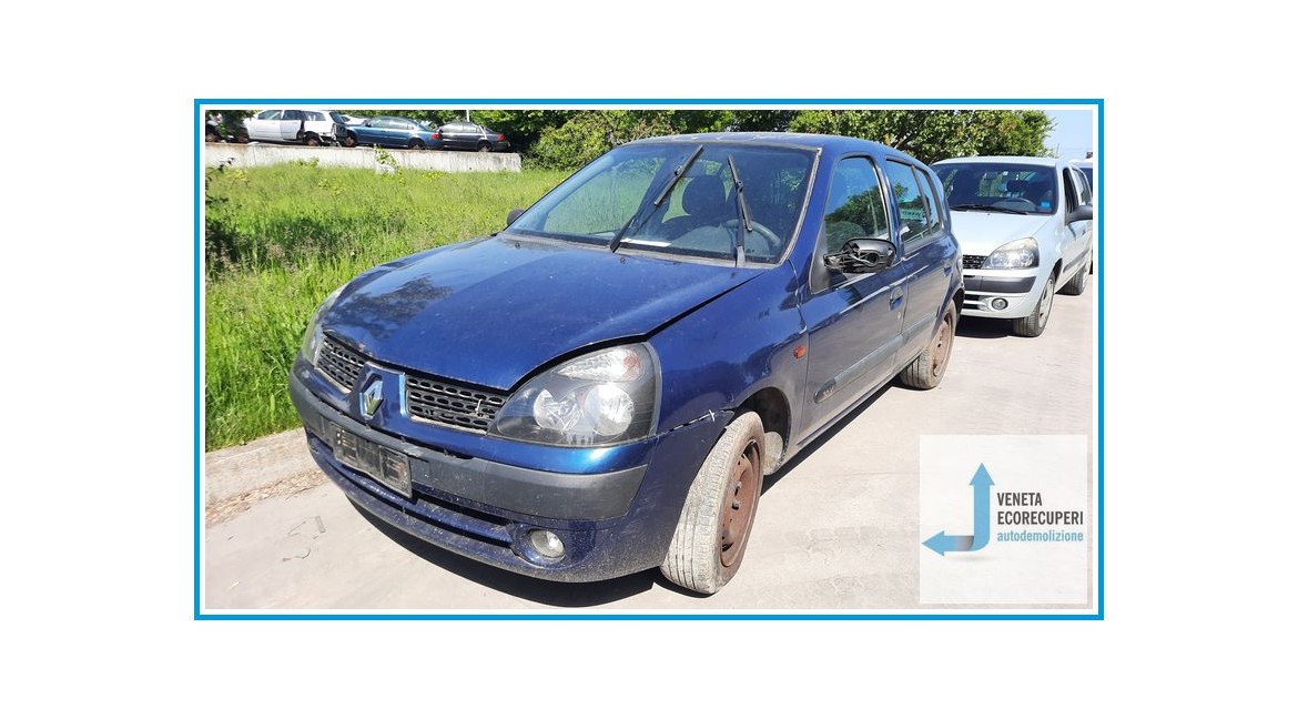 RENAULT CLIO 2a Serie  del 2002 parti usate e ricambi - Tipo Motore D4FB7