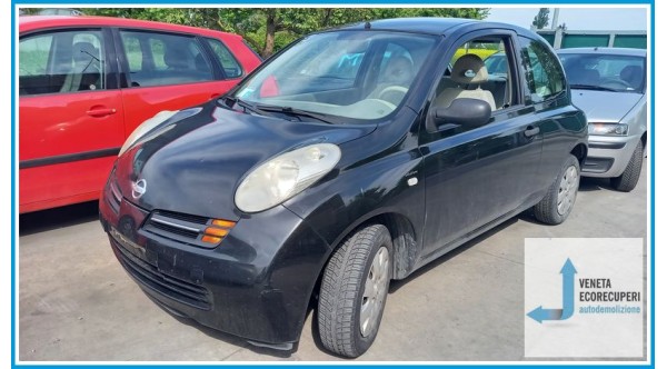 NISSAN MICRA K12E del 2004 parti usate e ricambi - Tipo Motore CR10