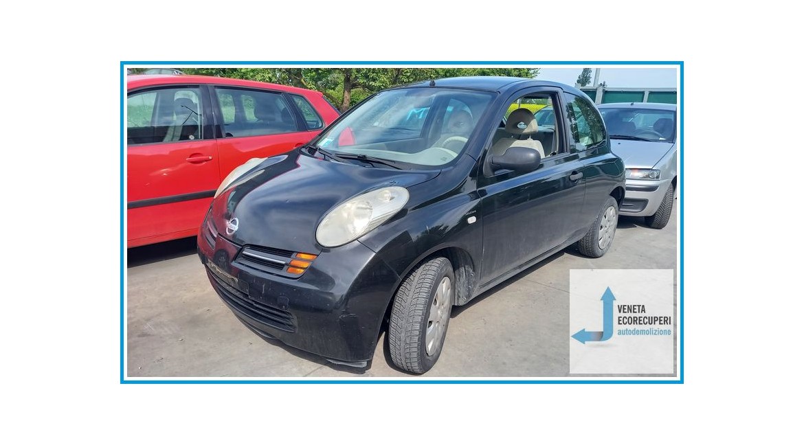 NISSAN MICRA K12E del 2004 parti usate e ricambi - Tipo Motore CR10