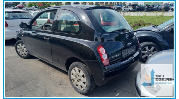 NISSAN MICRA K12E del 2004 parti usate e ricambi - Tipo Motore CR10