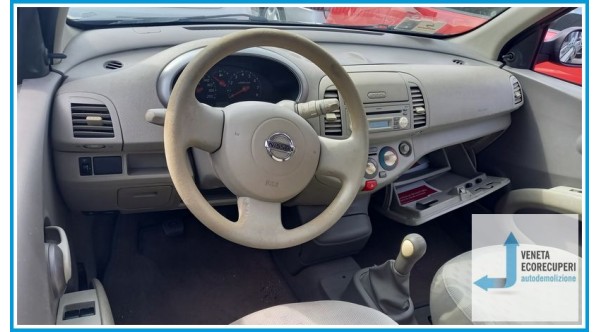 NISSAN MICRA K12E del 2004 parti usate e ricambi - Tipo Motore CR10