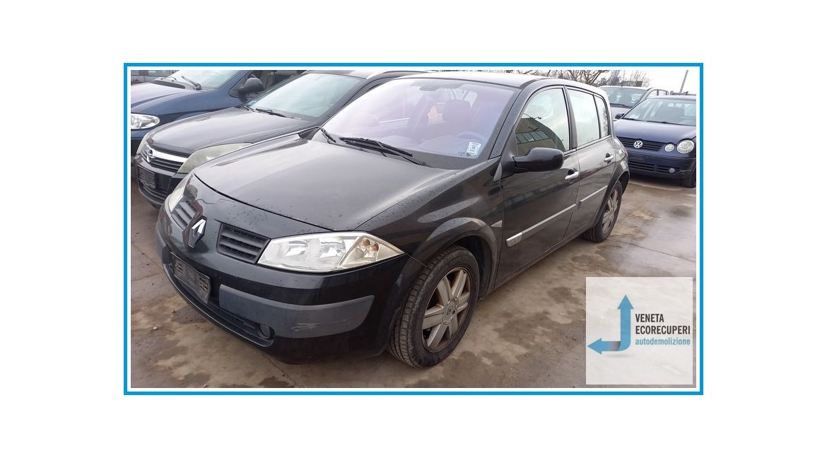 RENAULT MEGANE 2a Serie  del 2003 parti usate e ricambi