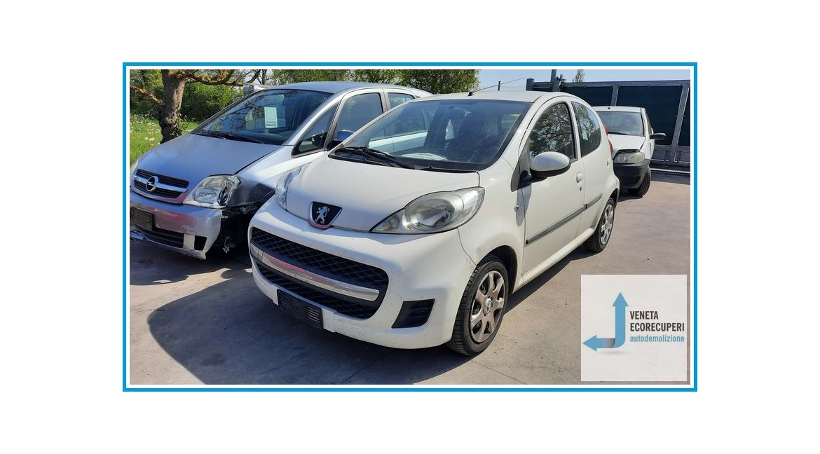 PEUGEOT 107  del 2010 parti usate e ricambi