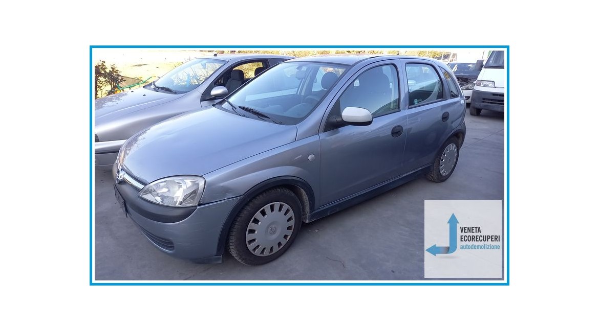 OPEL CORSA X01 del 2003 parti usate e ricambi