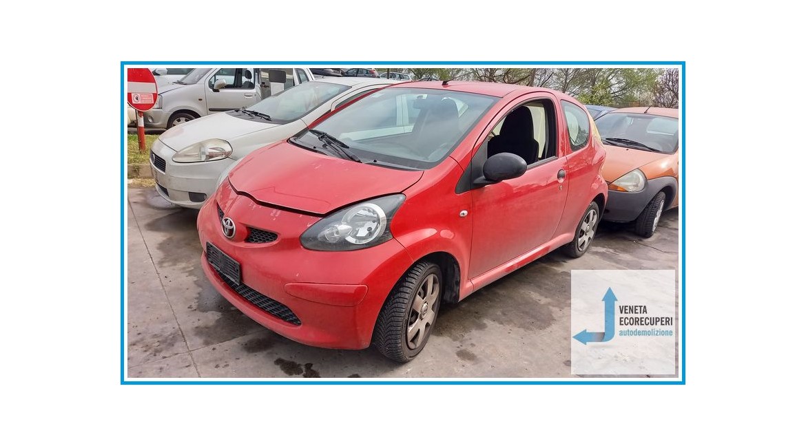 TOYOTA AYGO 1a Serie  del 2007 parti usate e ricambi