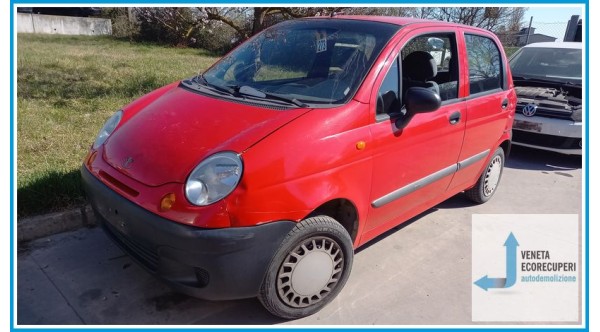CHEVROLET (DAEWOO) MATIZ M100 del 2004 parti usate e ricambi - Tipo Motore F8CV