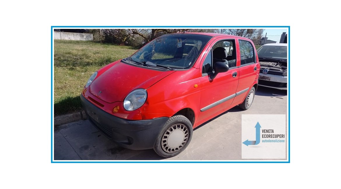 CHEVROLET (DAEWOO) MATIZ M100 del 2004 parti usate e ricambi - Tipo Motore F8CV