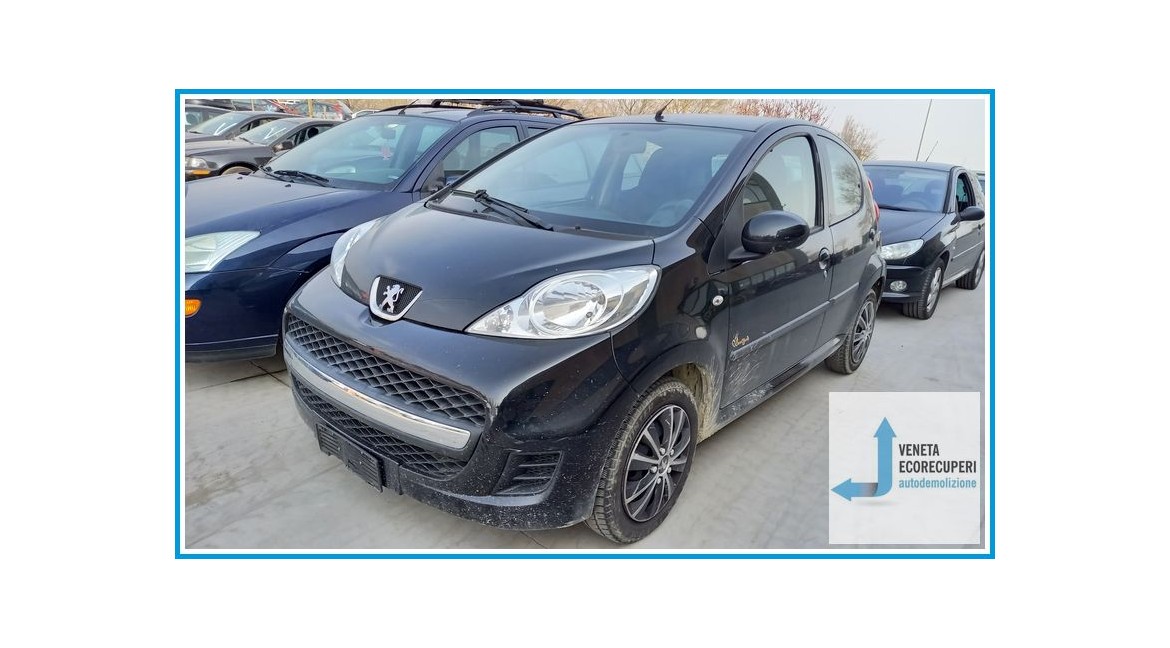 PEUGEOT 107  del 2009 parti usate e ricambi - Tipo Motore 1KR