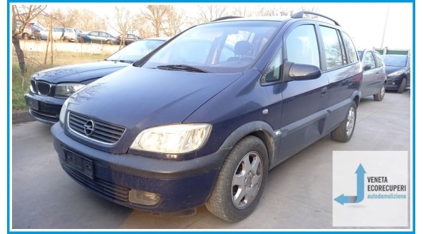 OPEL ZAFIRA T98 del 2001 parti usate e ricambi - Tipo Motore Z16XE