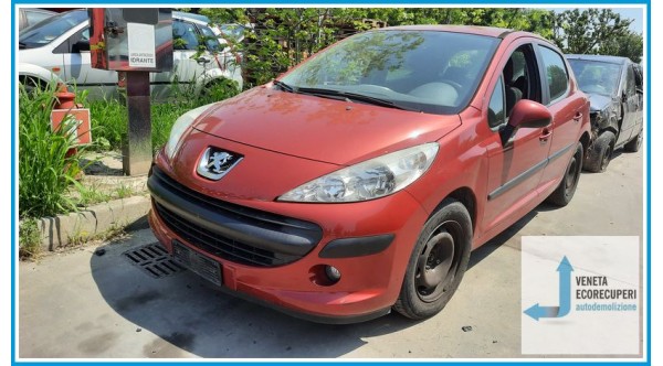 PEUGEOT 207  del 2007 parti usate e ricambi