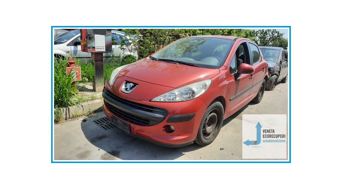 PEUGEOT 207  del 2007 parti usate e ricambi