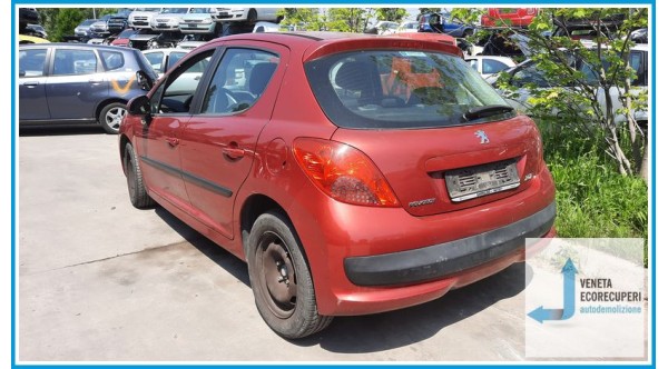 PEUGEOT 207  del 2007 parti usate e ricambi