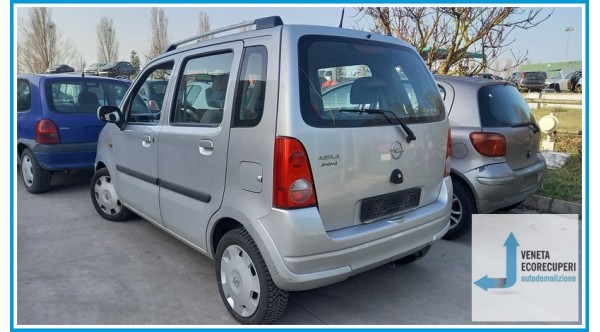 OPEL AGILA H00 del 2007 parti usate e ricambi - Tipo Motore Z10XEP