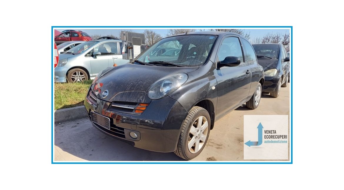 NISSAN MICRA K12E del 2003 parti usate e ricambi - Tipo Motore CR14