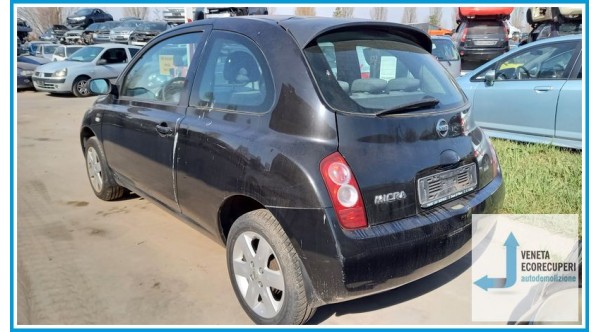 NISSAN MICRA K12E del 2003 parti usate e ricambi - Tipo Motore CR14
