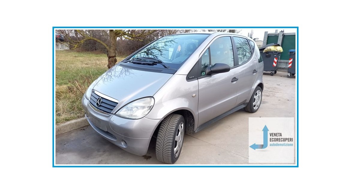MERCEDES-BENZ Classe A W168 del 1999 parti usate e ricambi - Tipo Motore 166940