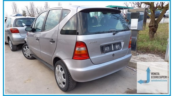 MERCEDES-BENZ Classe A W168 del 1999 parti usate e ricambi - Tipo Motore 166940