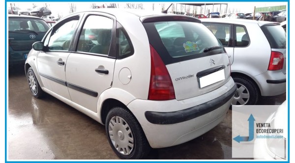 CITROEN C3 1a Serie  del 2002 parti usate e ricambi - Tipo Motore 8HX