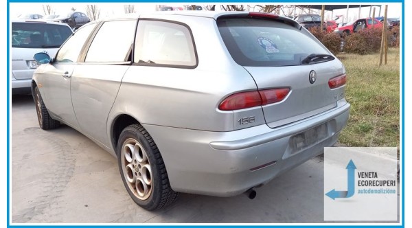 ALFA ROMEO 156 X1 del 2003 parti usate e ricambi - Tipo Motore 937A2000