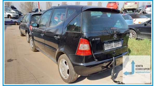 MERCEDES-BENZ Classe A W168 del 2001 parti usate e ricambi - Tipo Motore 166960