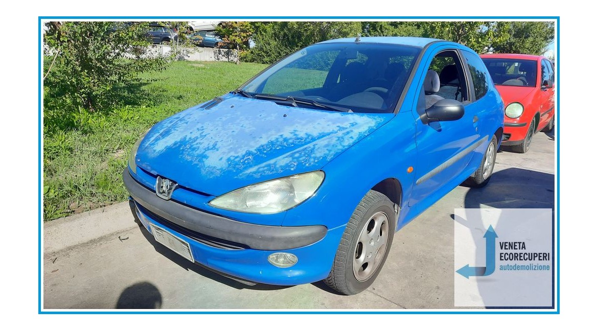 PEUGEOT 206  del 1999 parti usate e ricambi
