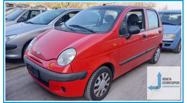 CHEVROLET (DAEWOO) MATIZ M100 del 2005 parti usate e ricambi - Tipo Motore B10S